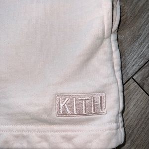 KITH Women's Pink Cotton Athletic Shorts - Small